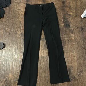 Ann Taylor Devin Fit Black Slacks Size Zero